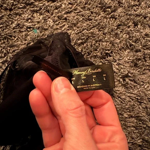 Lisbeth Honey Birdette bodysuit